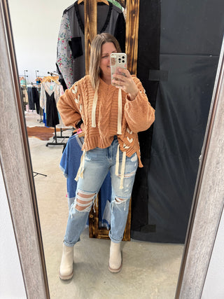 Cool Nights V-Neck Sweater
