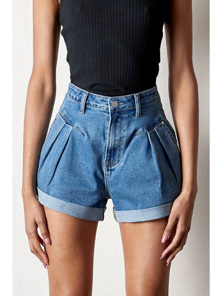 Hartley Denim High Rise Shorts