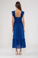 Load image into Gallery viewer, River Midi Dress Blue
