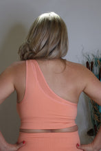 Load image into Gallery viewer, Peach Taking Long Walks Sports Bra by LuvLeigh Apparel

