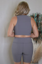 Load image into Gallery viewer, Grey Feeling The Breeze Biker Shorts by LuvLeigh Apparel
