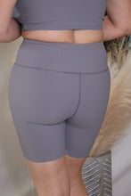 Load image into Gallery viewer, Grey Feeling The Breeze Biker Shorts by LuvLeigh Apparel
