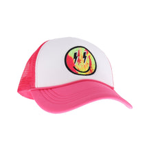 Load image into Gallery viewer, Tie Dye Smiley Face C.C Ball Cap
