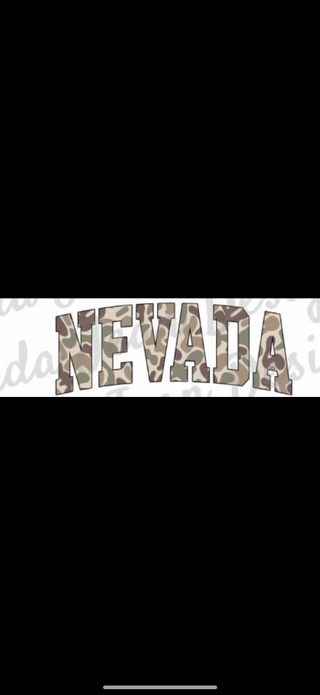 Nevada Camo Graphic Top