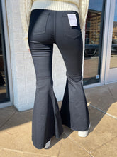 Load image into Gallery viewer, Kennedy High Rise Super Flare Denim Pants Black
