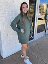 Load image into Gallery viewer, Jordyn High Neck Sweater Dress
