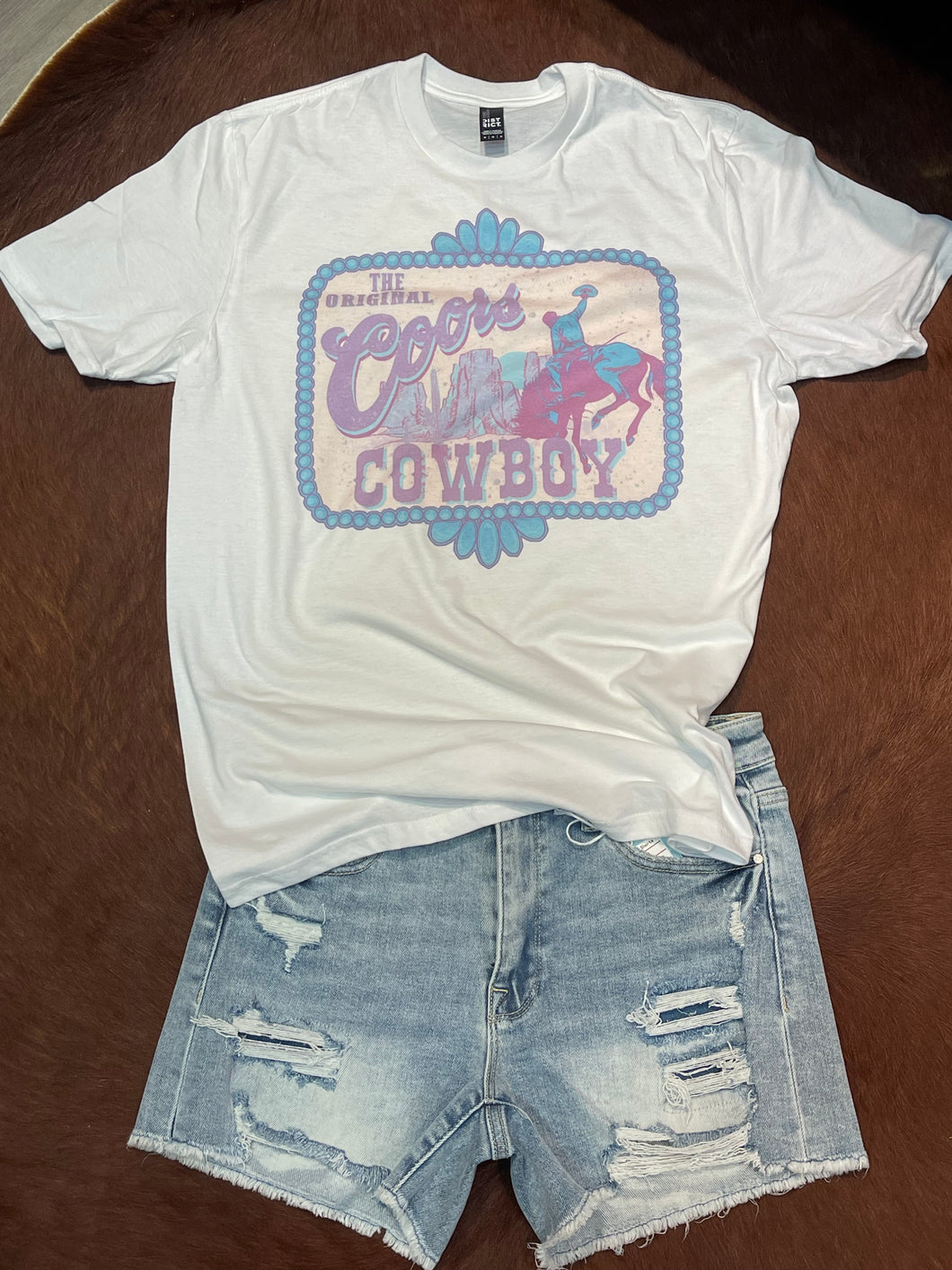 Framed Cowboy Crewneck/T-Shirt