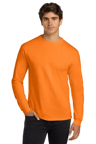 Neon Orange Long Sleeve T-shirt