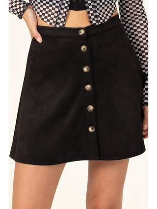London Black Skirt