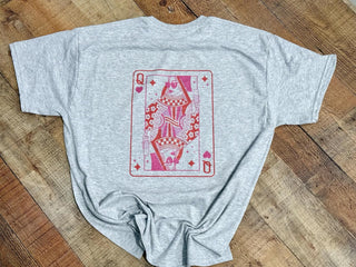 Queen of Hearts Graphic Top