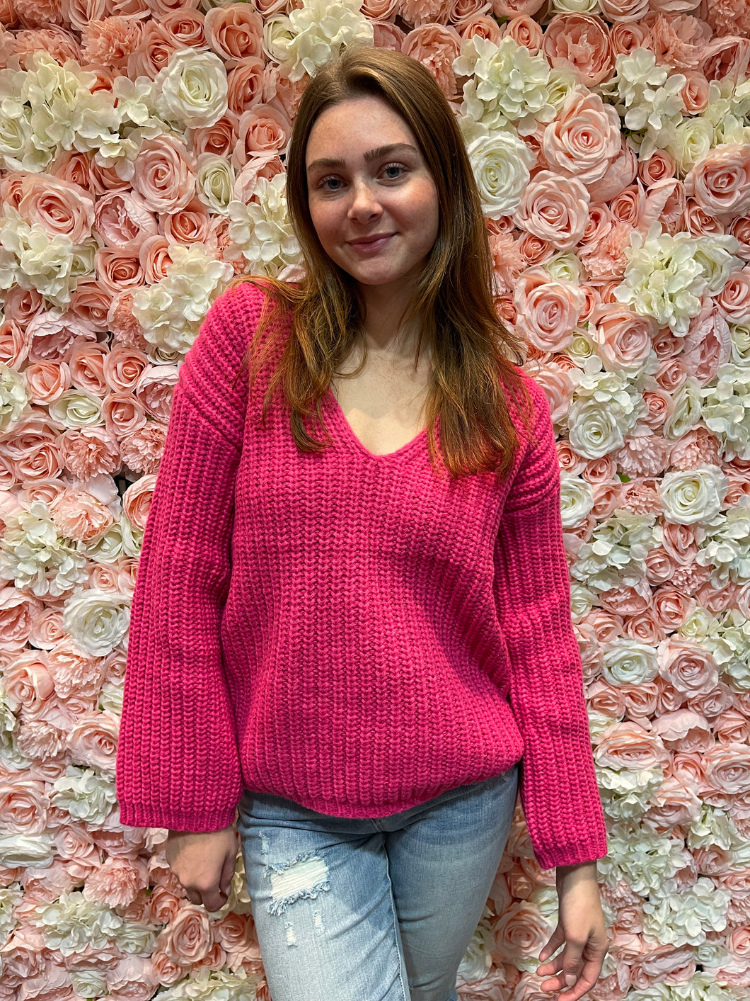 Shelli Pink Sweater