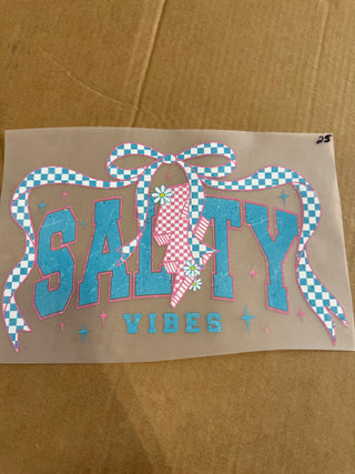 Salty Vibes DTF Print
