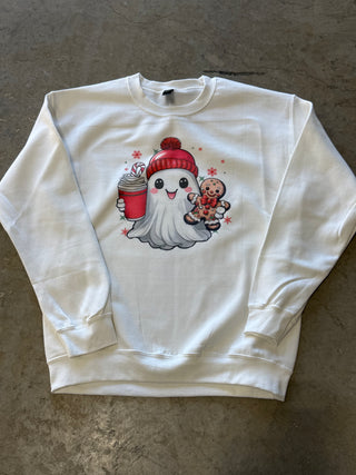 Christmas Ghost Graphic Top