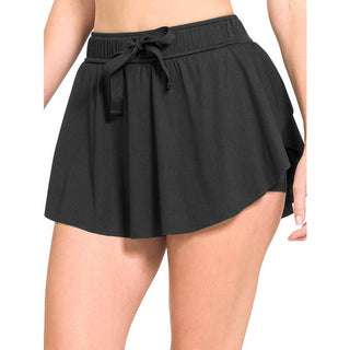 Jace Ruffle Skort With Hidden Pockets