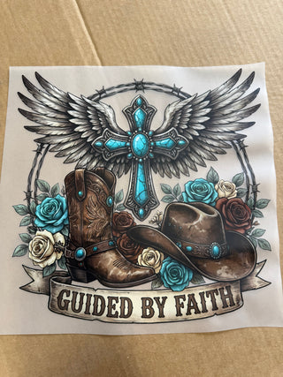 Guided by Faith DTF Print