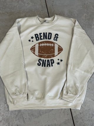 Football Bend & Snap Graphic Top