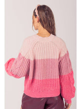 Load image into Gallery viewer, Charlotte Color Block Sweater
