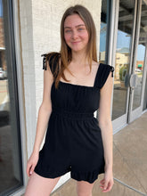Load image into Gallery viewer, Drew Sleeveless Ruffle Romper
