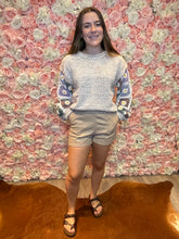 Load image into Gallery viewer, Sunny Faux Leather Shorts Beige
