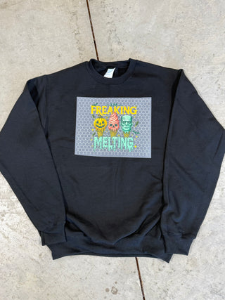 I'm Freaking Melting Graphic Top