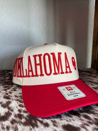 Embroidered Oklahoma Hat