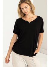 Load image into Gallery viewer, Mercy Casual Comfy Top Black
