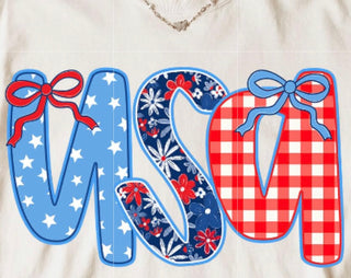 USA Graphic Top