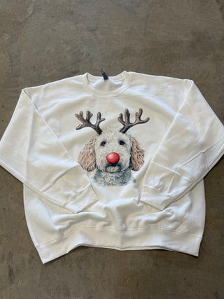 Christmas doodle Graphic Top