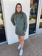 Load image into Gallery viewer, Jordyn High Neck Sweater Dress
