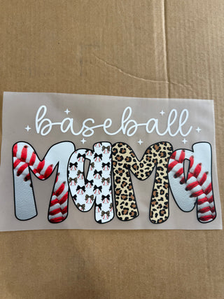 Baseball Mama DTF Print