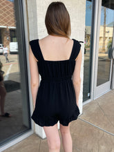 Load image into Gallery viewer, Drew Sleeveless Ruffle Romper
