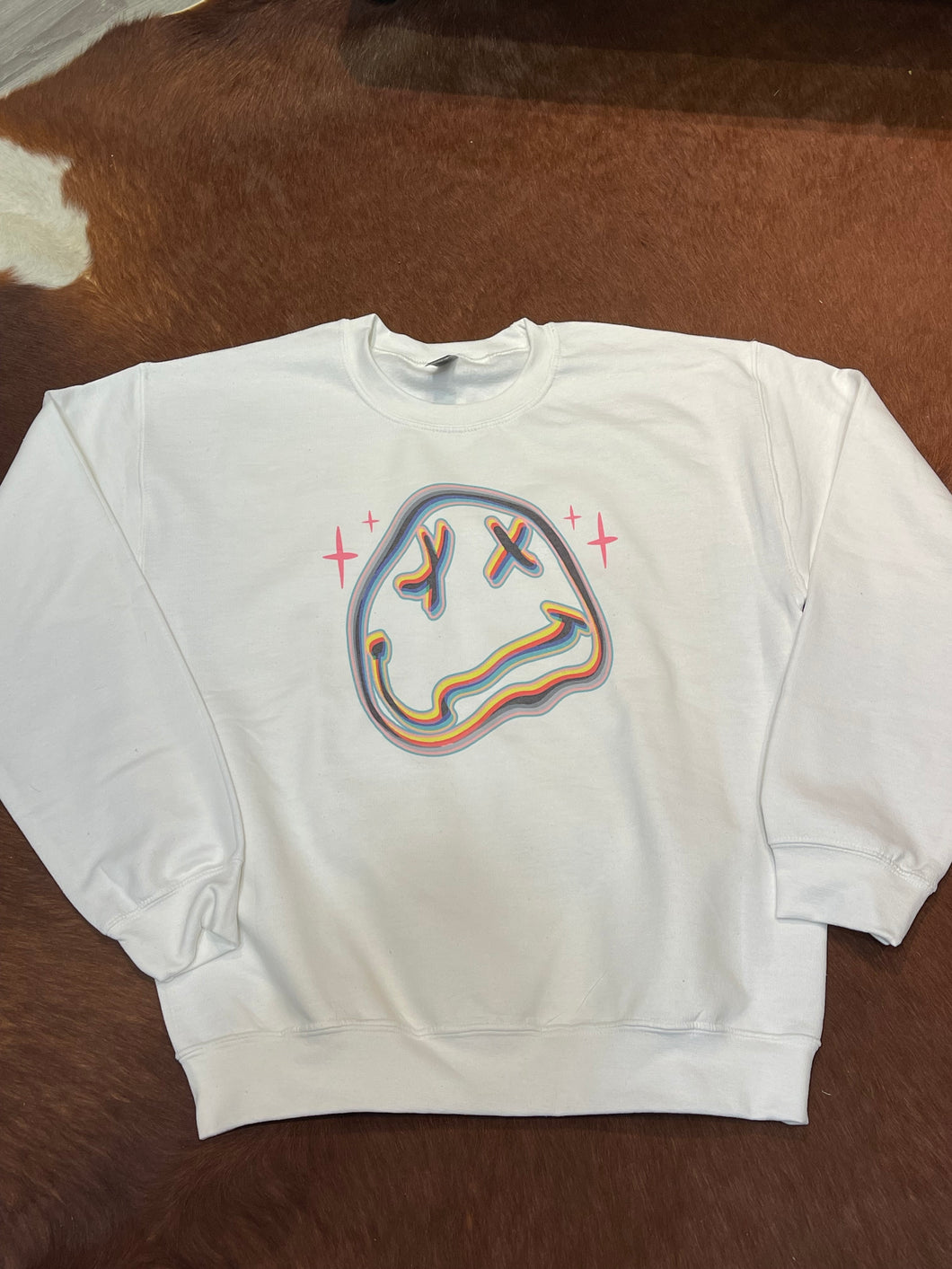 Nirvana Squiggly Smiley Face T-Shirt/Sweatshirt