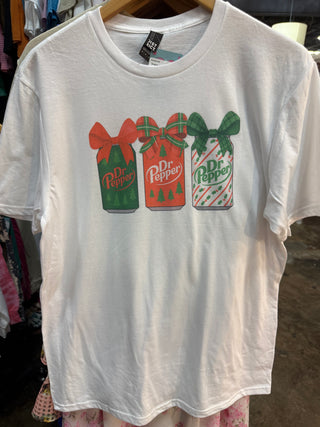 Christmas Dr.Pepper Graphic Top