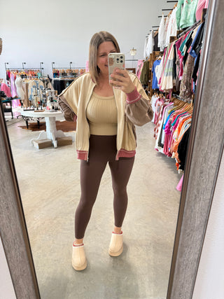 Cool Vibes Color Block Oversized Sweater