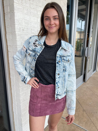 Josie Corduroy Skort