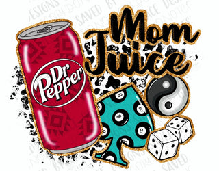 Mom Juice Graphic Top