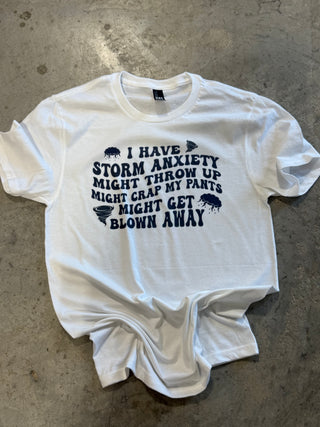 Storm Anxiety Graphic Top