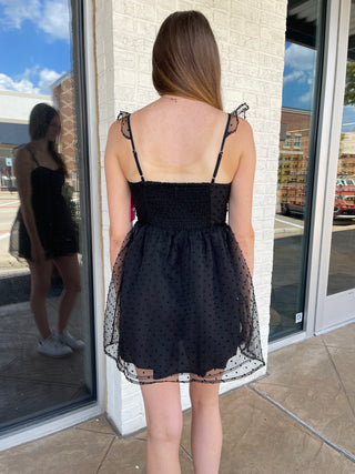 Olivia Mini Dress Black