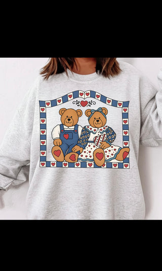 Vintage Bears Graphic Top