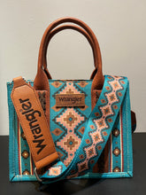 Load image into Gallery viewer, Wrangler Mini Crossbody Tote Dark Turquoise
