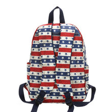 Load image into Gallery viewer, Montana West Stars &amp; Stripes Print Backpack
