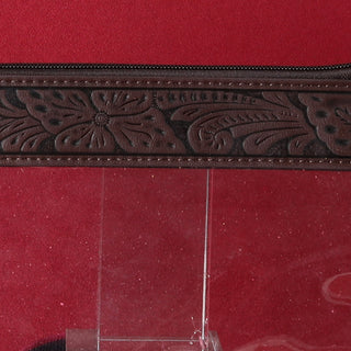 Montana West Western Fringe Clear Stadium Crossbody Bag Tooled