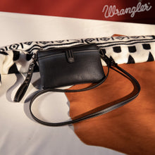 Load image into Gallery viewer, Wrangler Clutch/ Wristlet Crossbody Bag Collection -Black
