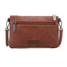Load image into Gallery viewer, Wrangler Clutch/ Wristlet Crossbody Bag - Brown
