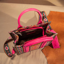 Load image into Gallery viewer, Wrangler Mini Crossbody Tote Hot Pink
