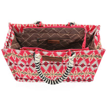 Load image into Gallery viewer, Wrangler Southwestern Print Tote Bag - Hot Pink 1
