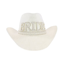 Load image into Gallery viewer, Bride Cowboy Hat
