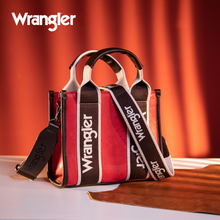 Load image into Gallery viewer, Wrangler Color Block Small Tote/Crossbody -Red
