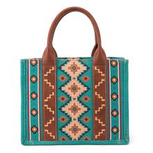 Load image into Gallery viewer, Wrangler Mini Crossbody Tote Turquoise
