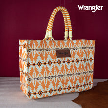 Load image into Gallery viewer, Wrangler Southwestern Print Tote Bag - Yellow
